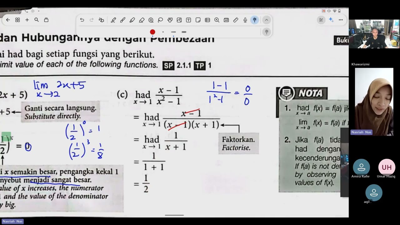 Pembezaan/Differentiation Part 1- 2/1/2026