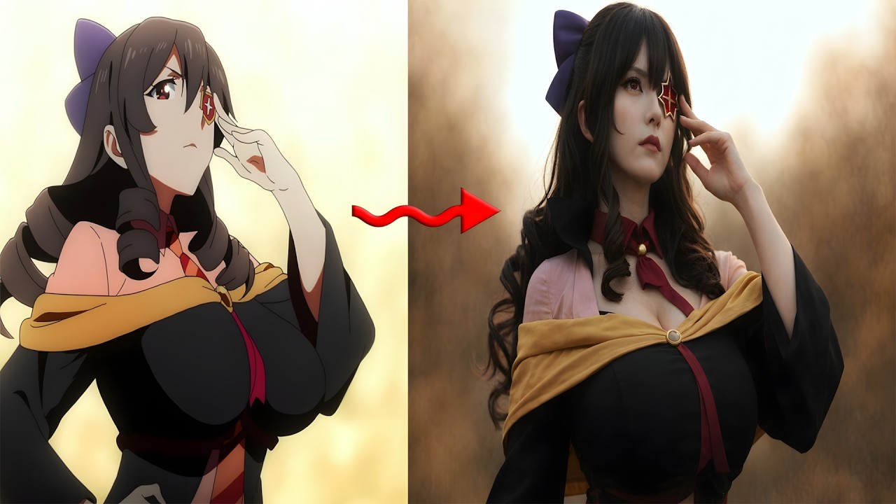 KonoSuba: God's Blessing on this Wonderful World! Legend of Crimson Real Life (AI Anime Live Action)