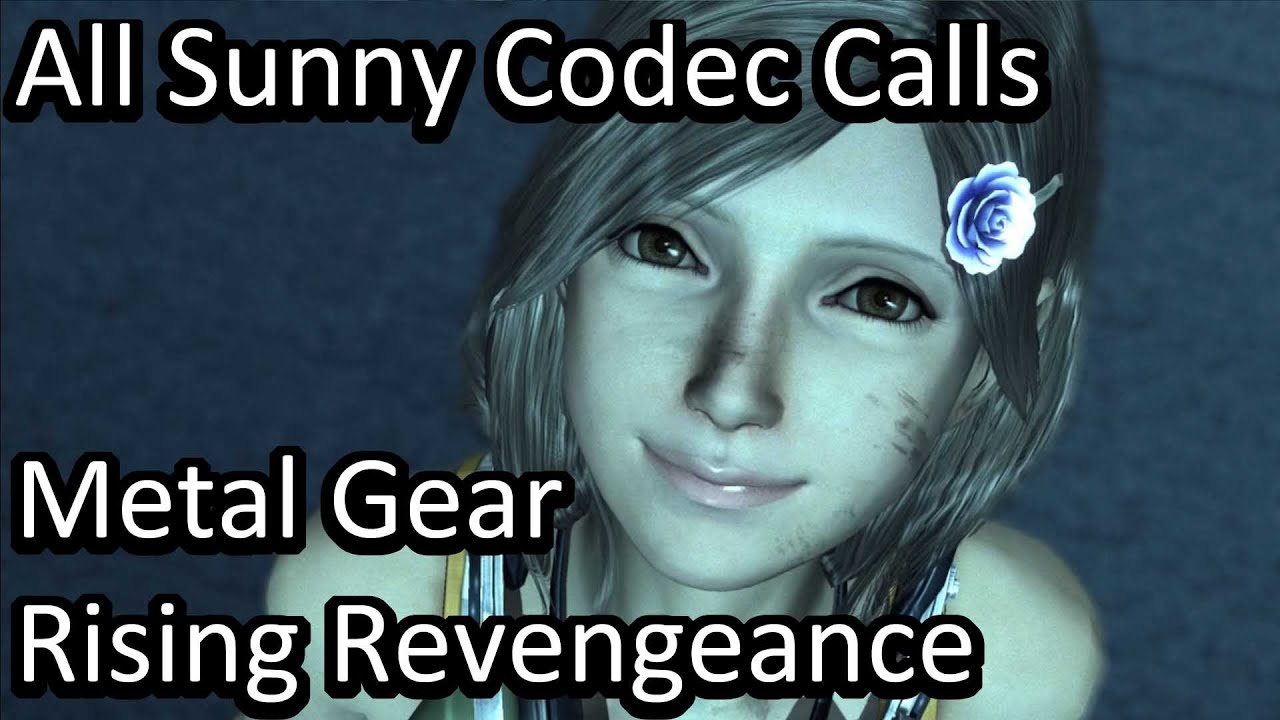 All Sunny Codec Calls Metal Gear Rising Revengeance