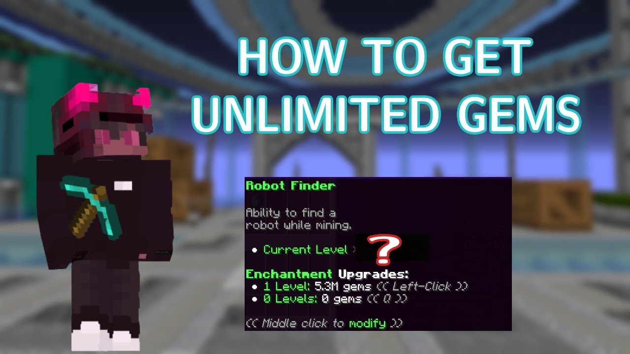 how to get *UNLIMITED* GEMS! | AkumaMC OP PRISON