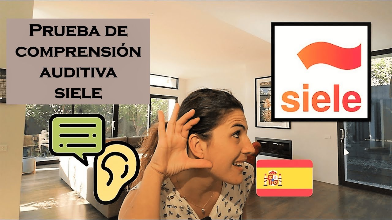 🗣️Prueba de comprensión auditiva examen SIELE 👀 CA SIELE