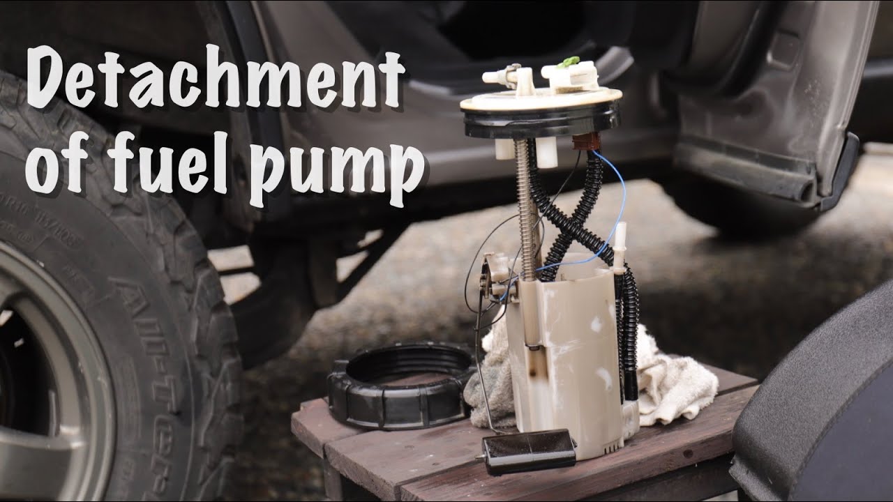 X-TRAIL T31 /Replacing the fuel pump is not difficult/燃料ポンプの交換方法