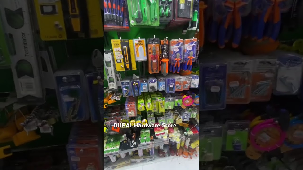 Dubai hardware store #dubai #visitdubai #hardware