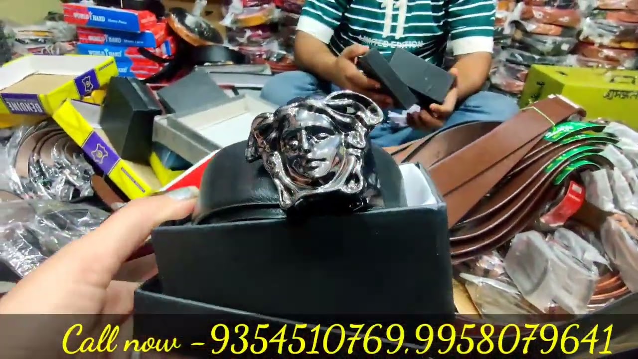 MUMBAI से आया IMPORTED PERFUME, BELT & PURSE CONTAINER | BELT, PURSE & DEO WHOLESALE MARKET ॥