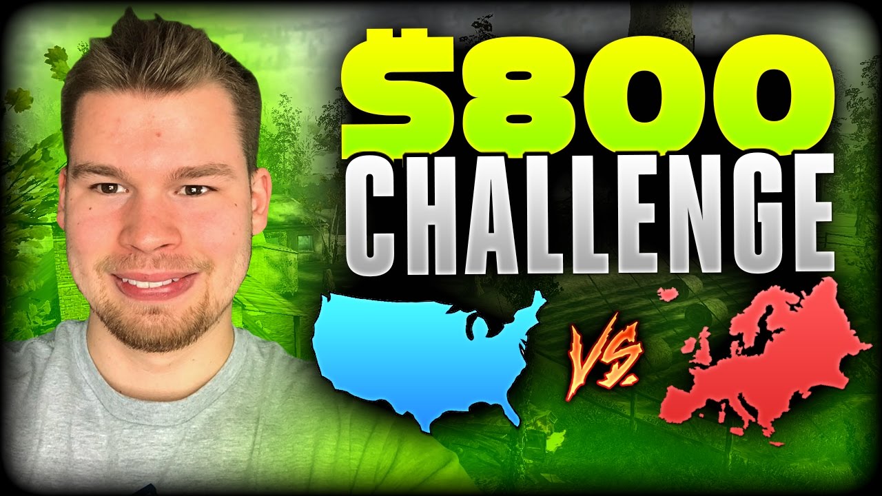 USA vs. Europe - $800 MWR CHALLENGE