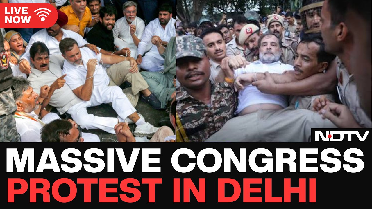 Rahul Gandhi Detained | Rahul Gandhi Arrested | Rahul Gandhi Arrest News | NEET Protest Live | CJP