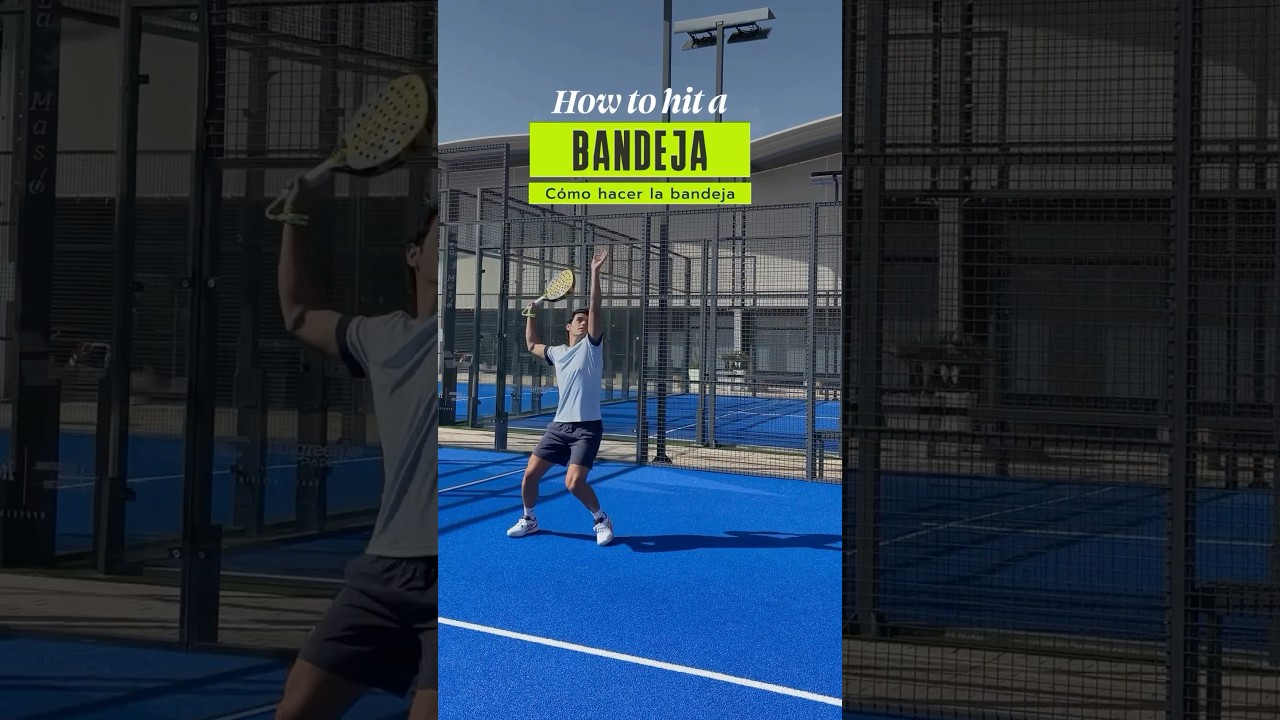 How to hit a Bandeja 🎾🔥