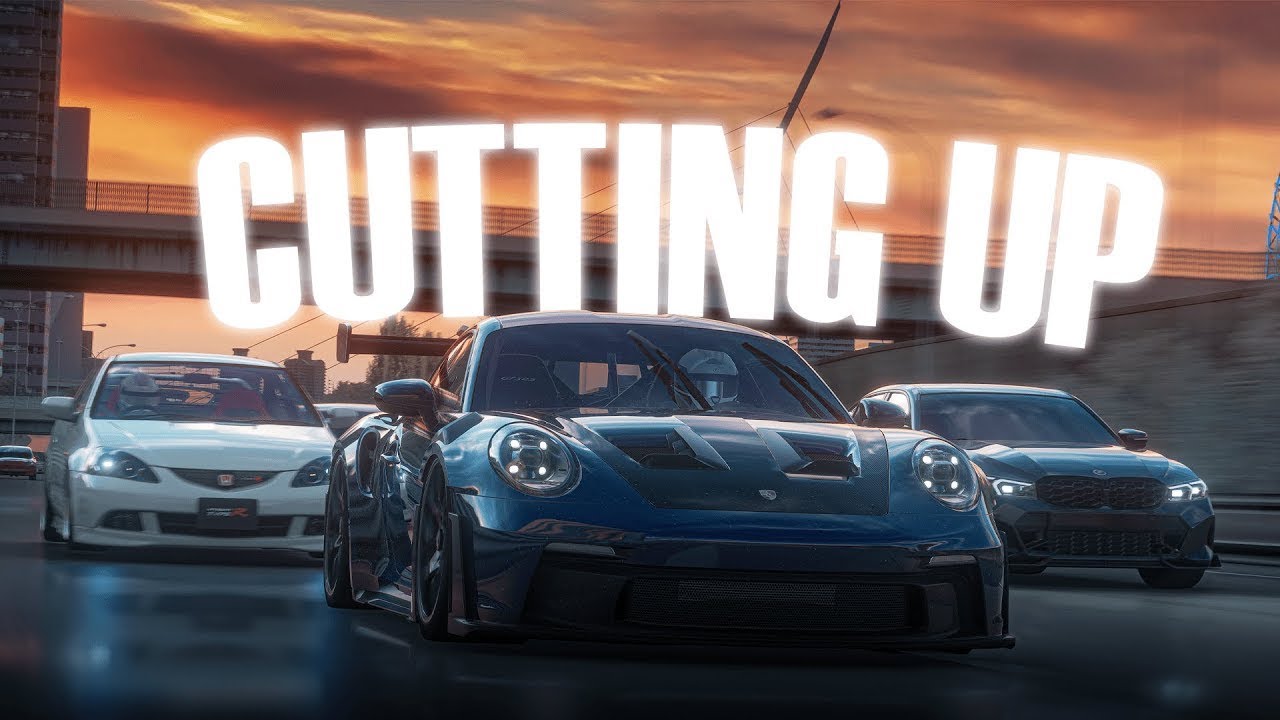 CUTTING UP IN A PORSCHE GT3 RS (LIVE)