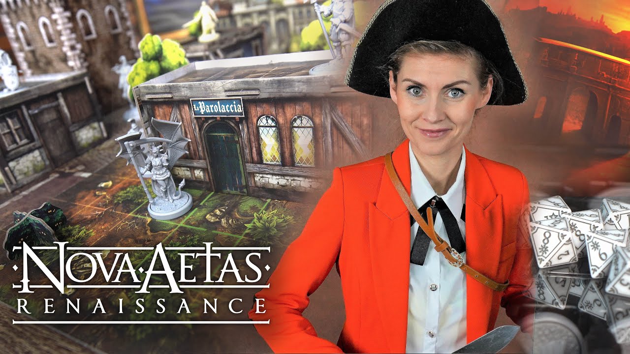 Nova Aetas Renaissance│Cinematic unboxing 4K│Board Game│I couldn't wait this game