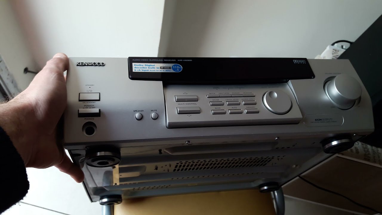 Muestra 2 receiver kenwood krf-v5030d/s