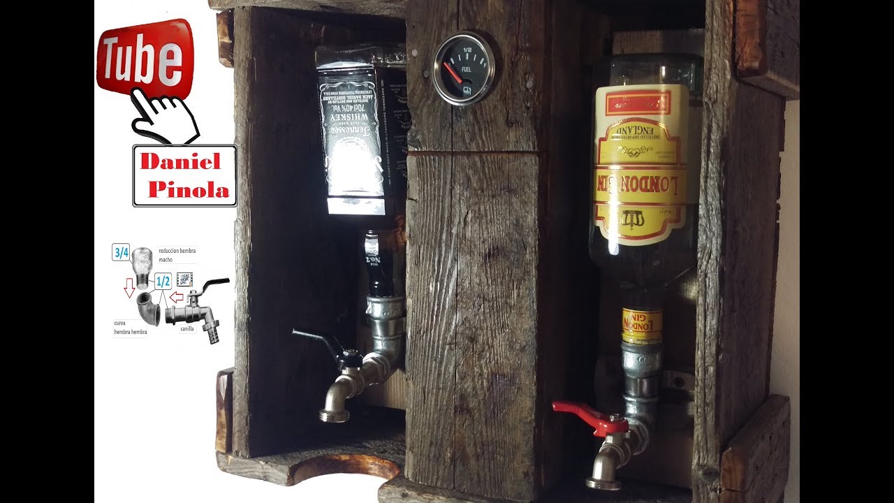 construir un mini bar casero