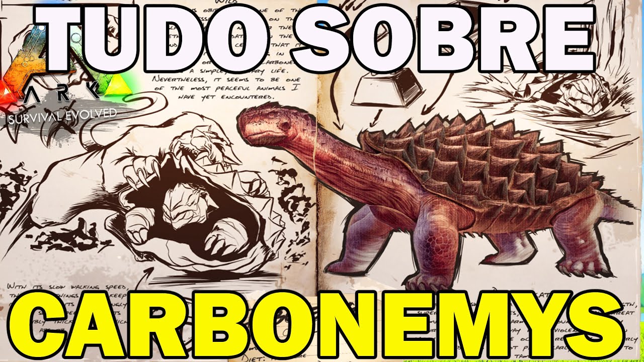 ARKDEX - Carbonemys - Tartaruga, C&aacute;gado ou Jabuti - ARK Survival Evolved
