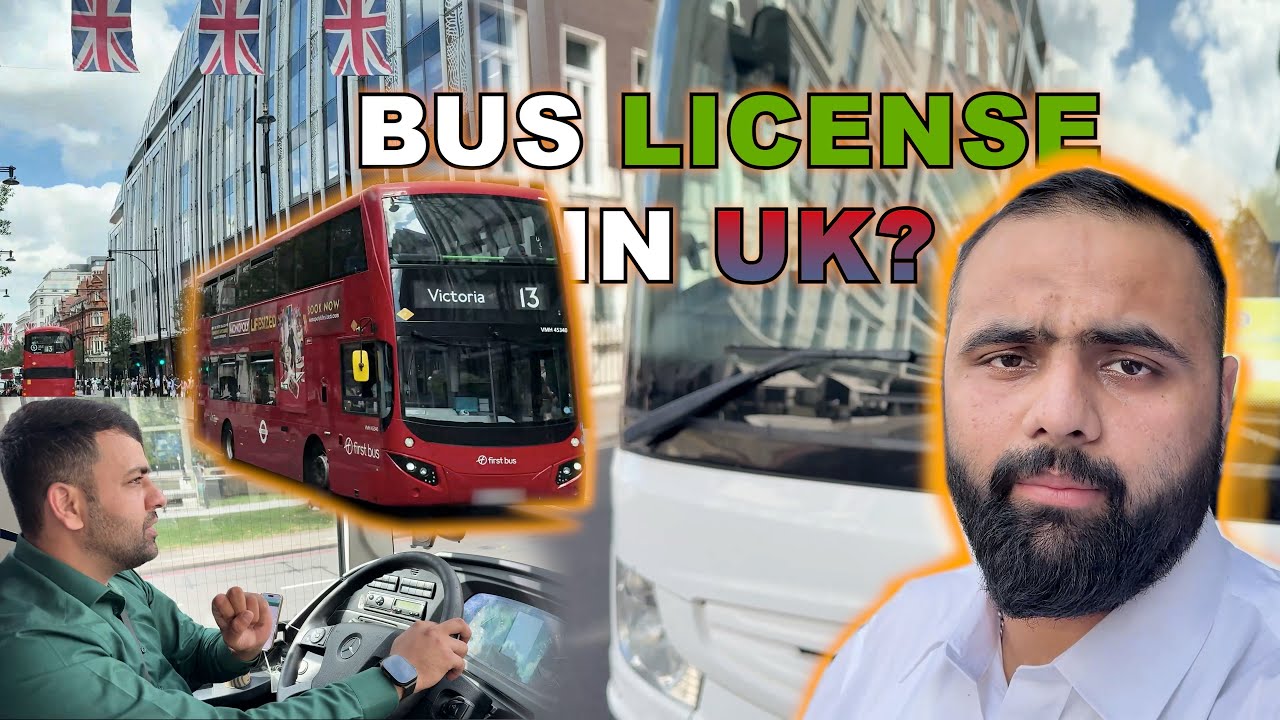 How to Get a Bus Licence in UK 2025 | London Bus Vlog