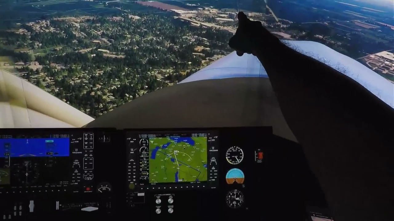 Oshkosh Fisk Arrival SimVenture on PilotEdge with the Real Oshkosh Controllers