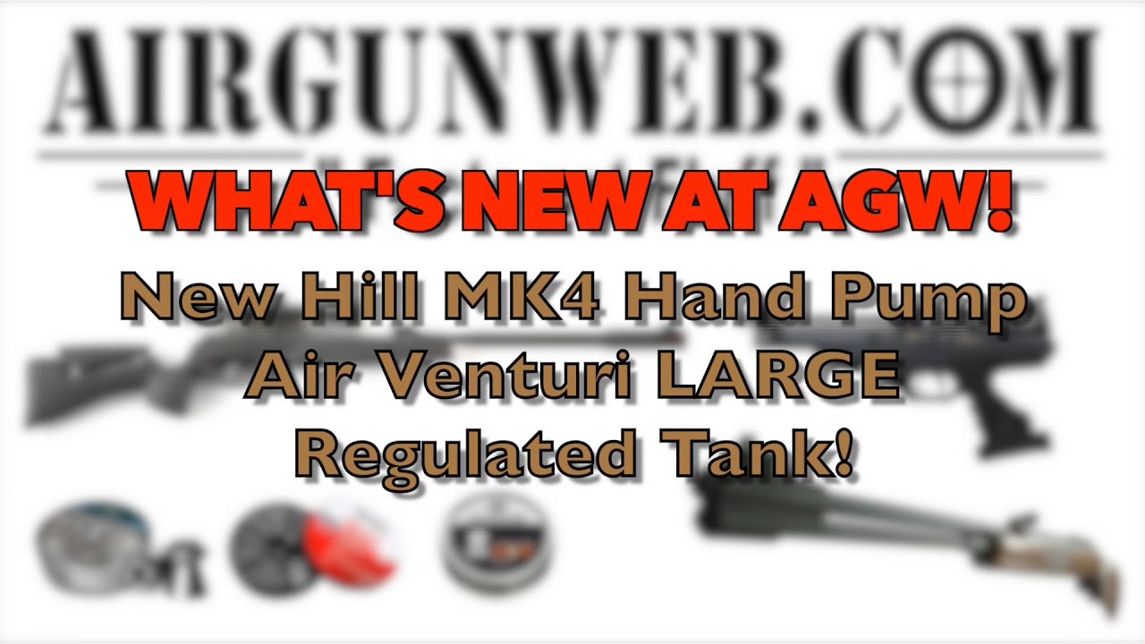 New PCP fill options for 2015 - MK4 Hill Pump / Air Venturi 74 CF Regulated Tank