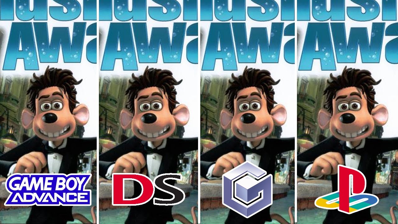 Flushed Away (2006) GBA vs NDS vs Gamecube vs PS2 ( Which One is Better? )