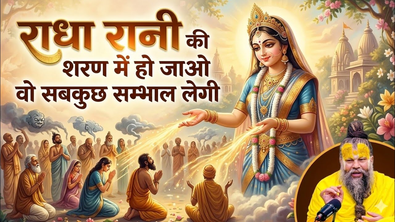 राधा रानी वृन्दावन में रहने वाले संतो का मां की तरह कैसे ध्यान रखती है🤯राधा रानी को करुणा भक्तों पर