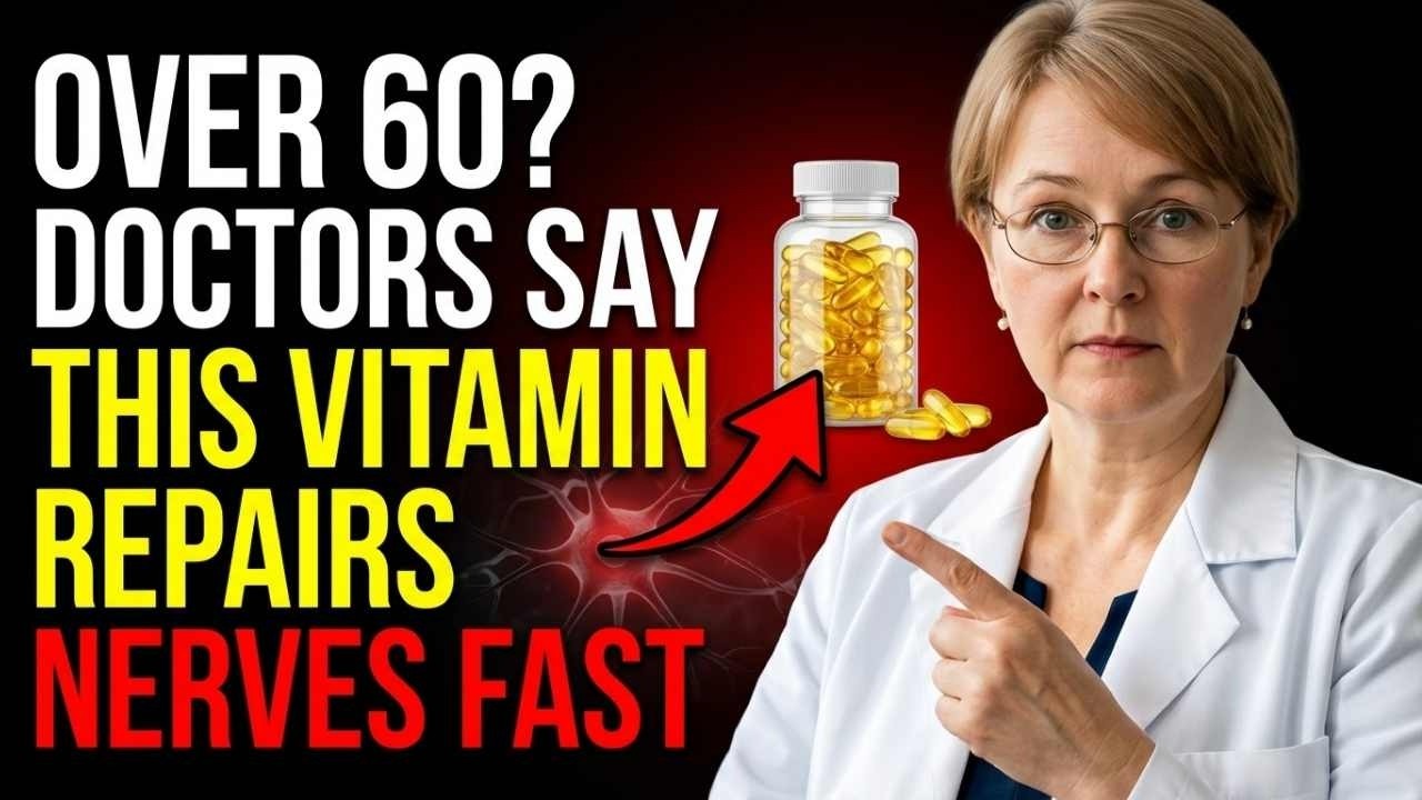 Over 60 Take ONE Vitamin Daily to Repair Nerve Damage in 2 Weeks  Senior Health