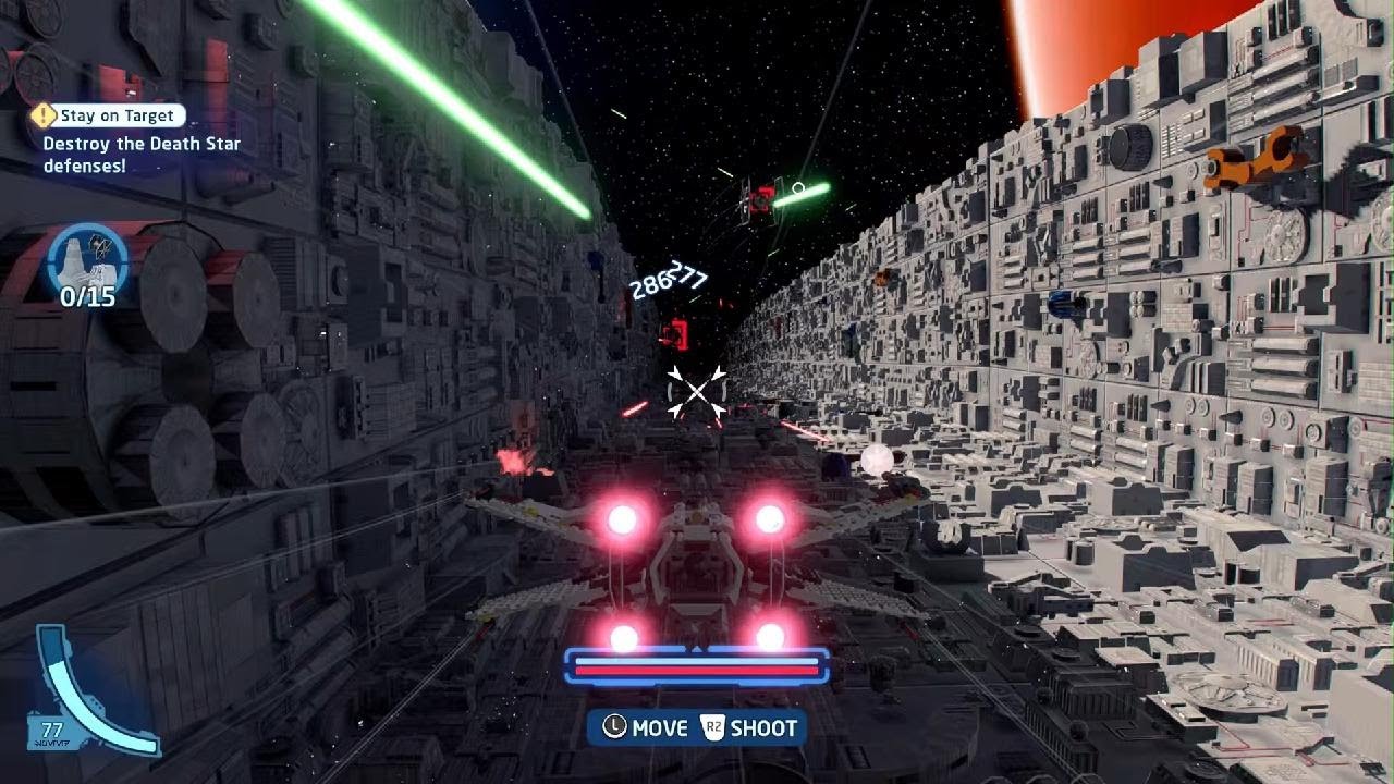 LEGO Star Wars Blowing up the death Star