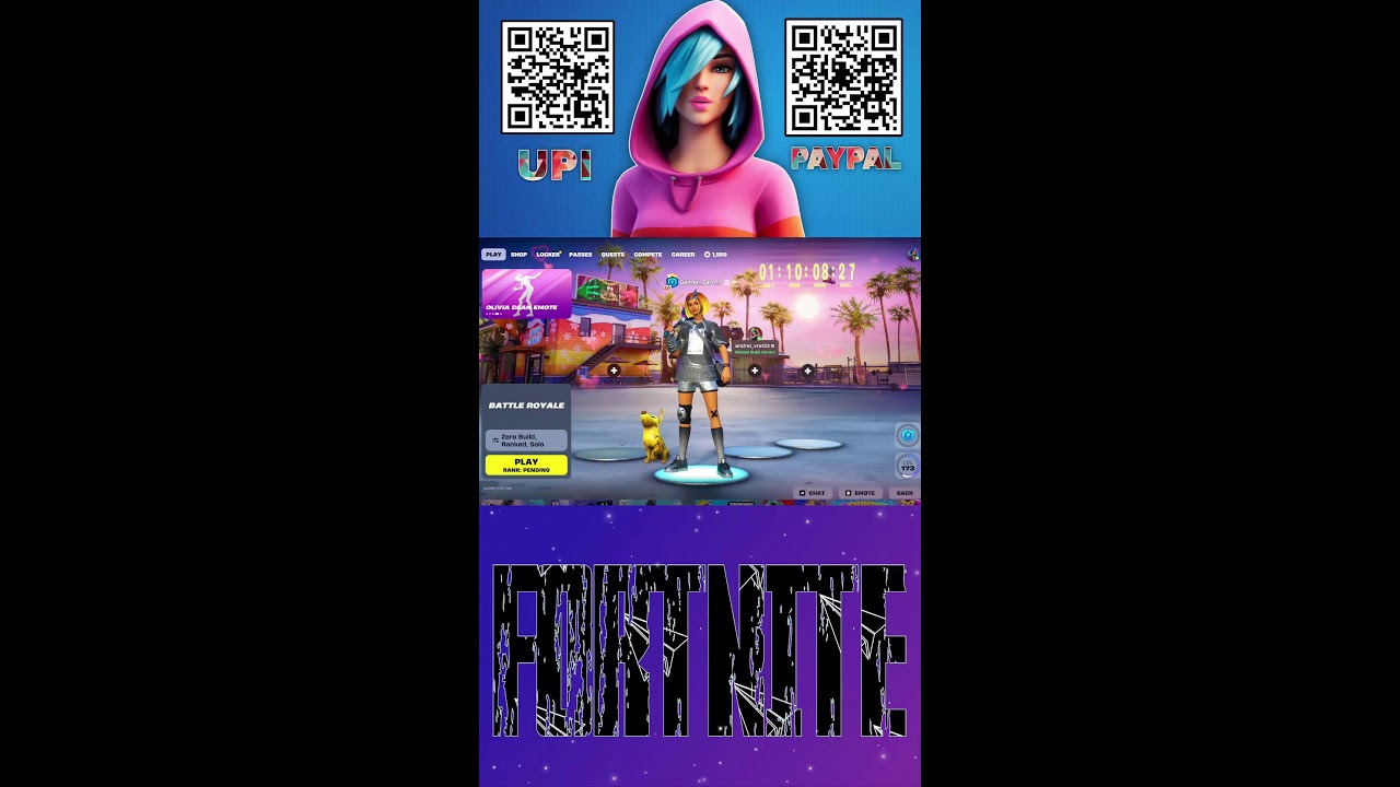 FORTNITE ZERO BUILD LIVE STREAM.. SHORTS TIME.. 14/2/2026