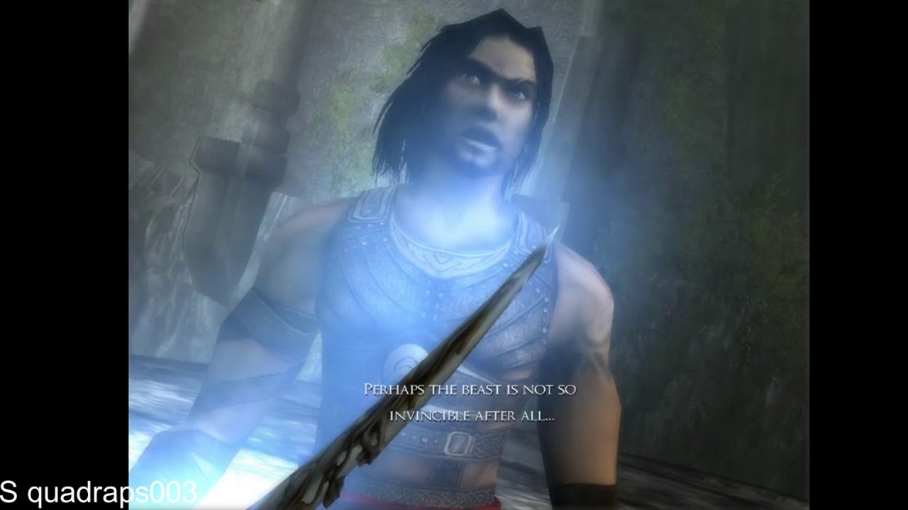Prince of persia WW defeating DAHAKA With WATER SWORD the other ending