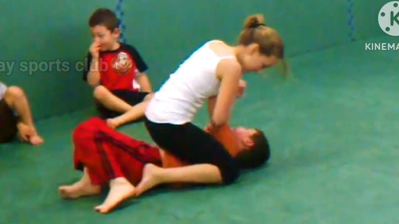 No Rules, Just Respect: Girl vs Boy Wrestling Match You’ll Never Forget 💪”#workout #sports #wwe