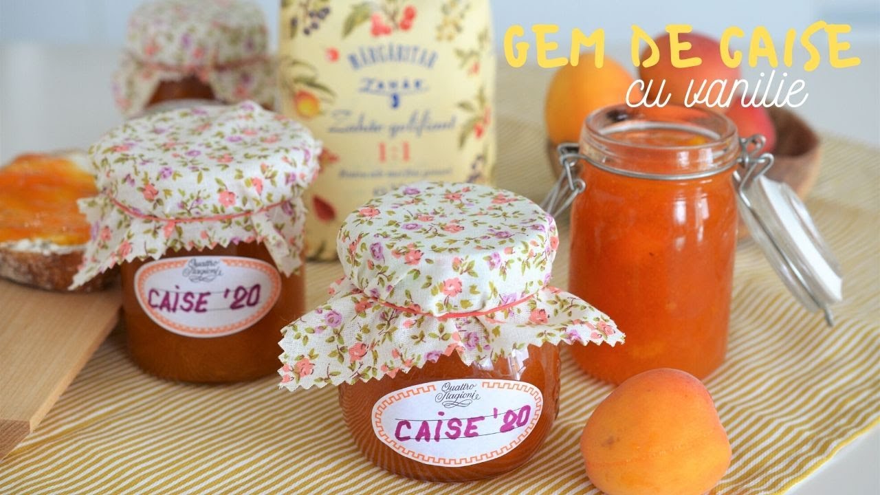 Gem de caise cu vanilie | Cum facem gem de casa? | TEOSKITCHEN
