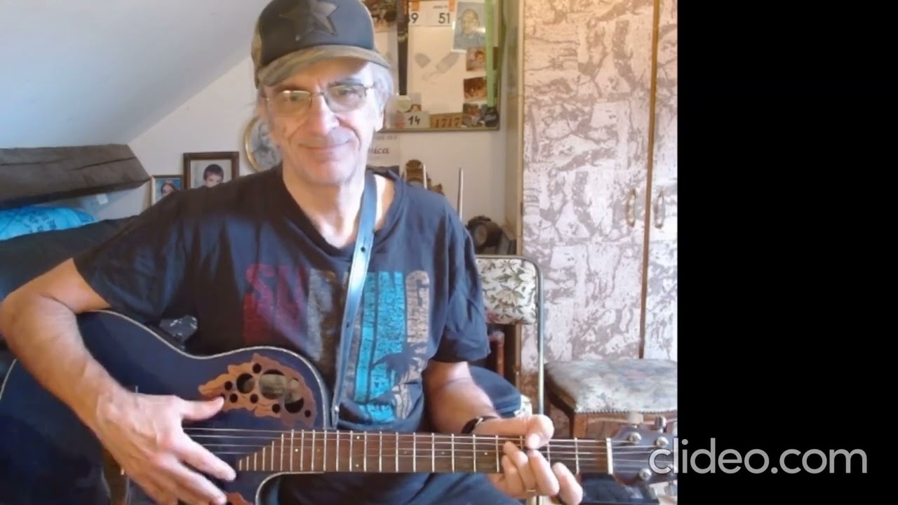 le chanteur malheureux ( jazz) de claude françois (cover guitare voix)