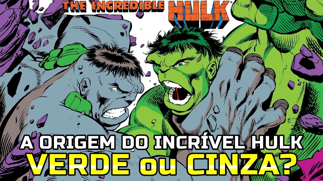 A ORIGEM DO INCRÍVEL HULK -  O Incrível Hulk #1 (1962)