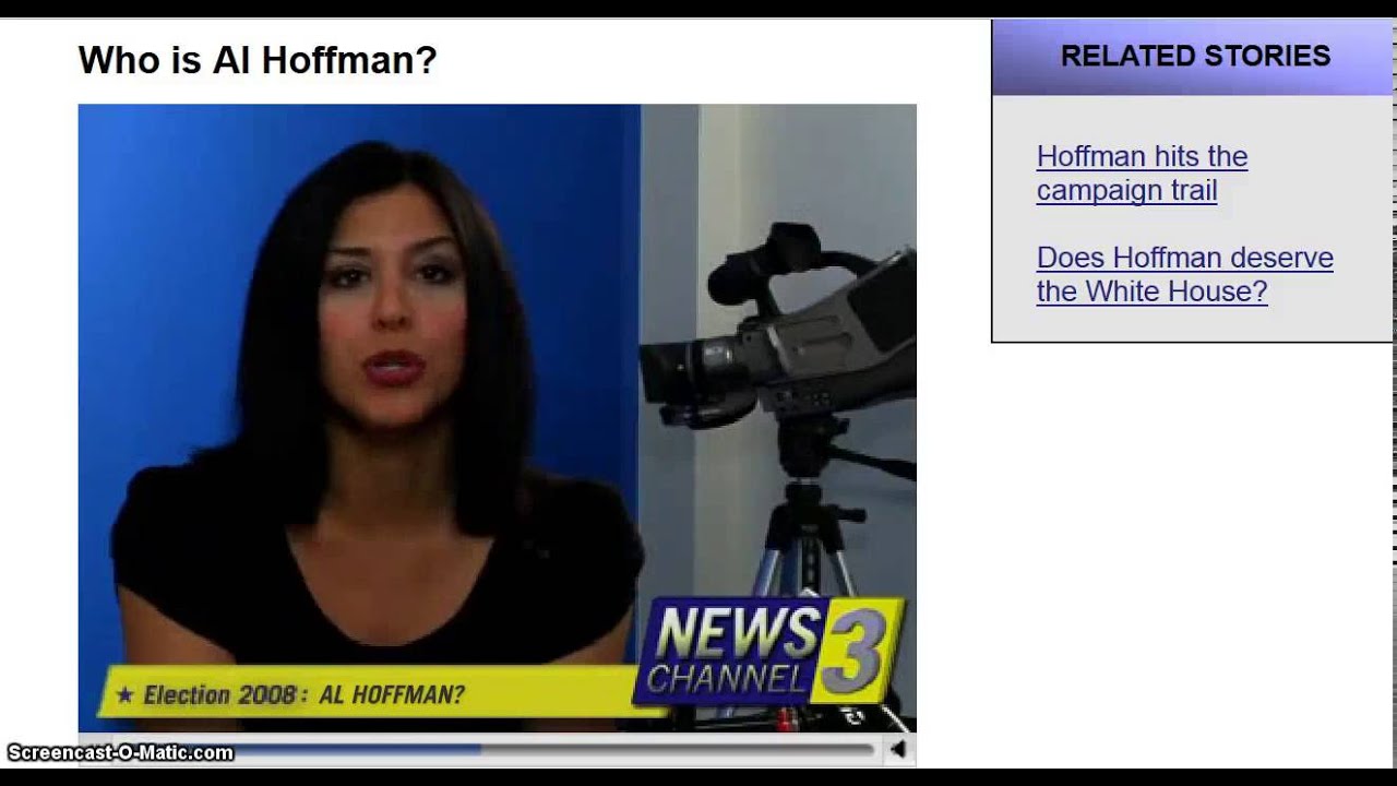 Al Hoffman For President