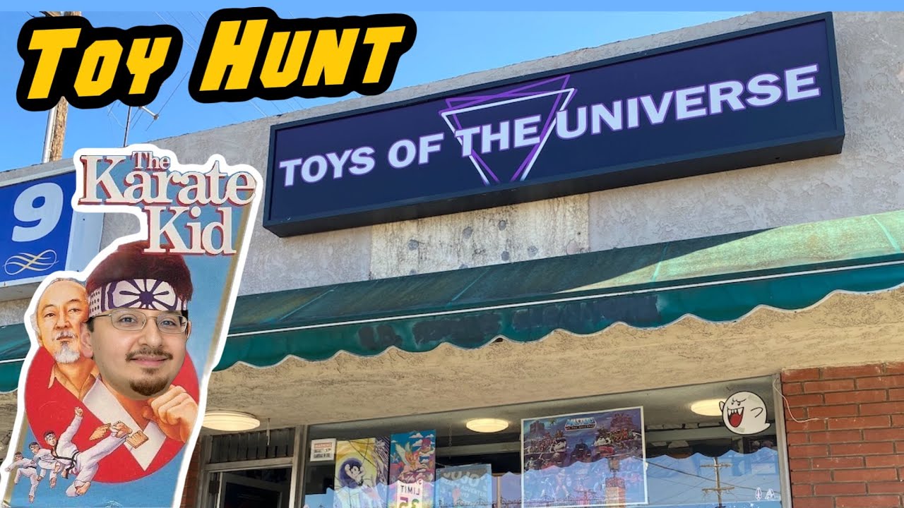 Another Toy Hunt @ Toys of the Universe Huge Karate Kid Haul vintage toy pick ups