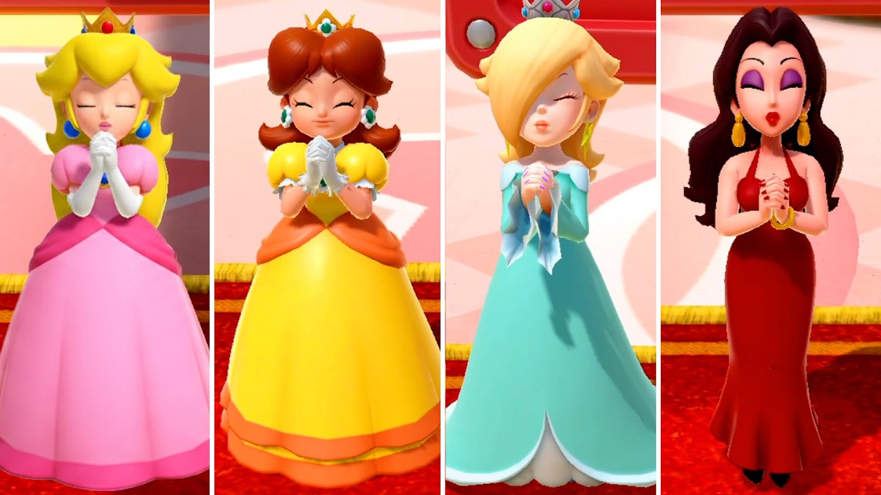 【スーパーマリオパーティ ジャンボリー】レインボーギャラリア すべてのプリンセスと面白い時間 | Mario Switch