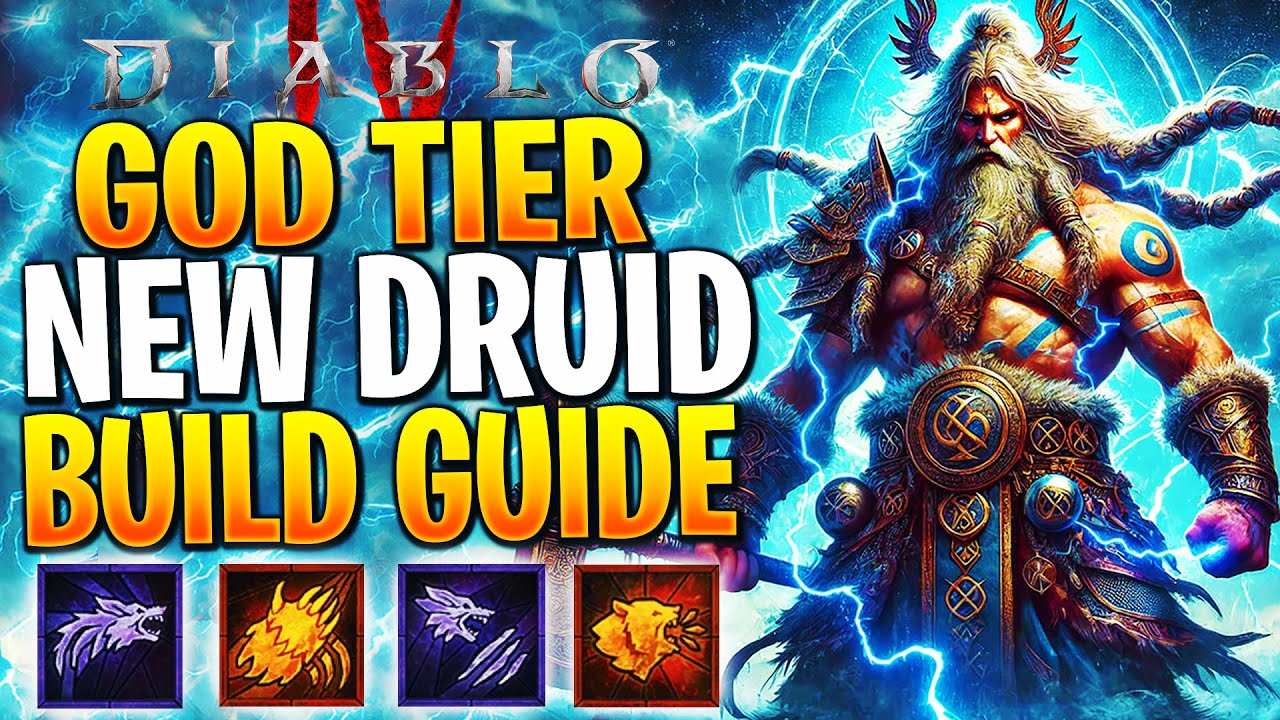 INFINITE DPS DRUID BUILD SEASON 8! Diablo 4 Druid Build Guide