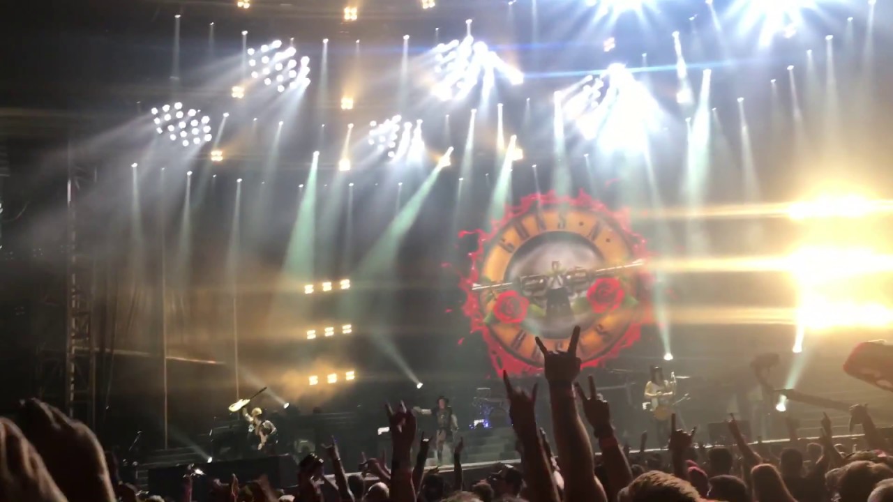 Paradise City End of Concert- Guns N' Roses// Sydney ANZ Stadium 2017 NITLT