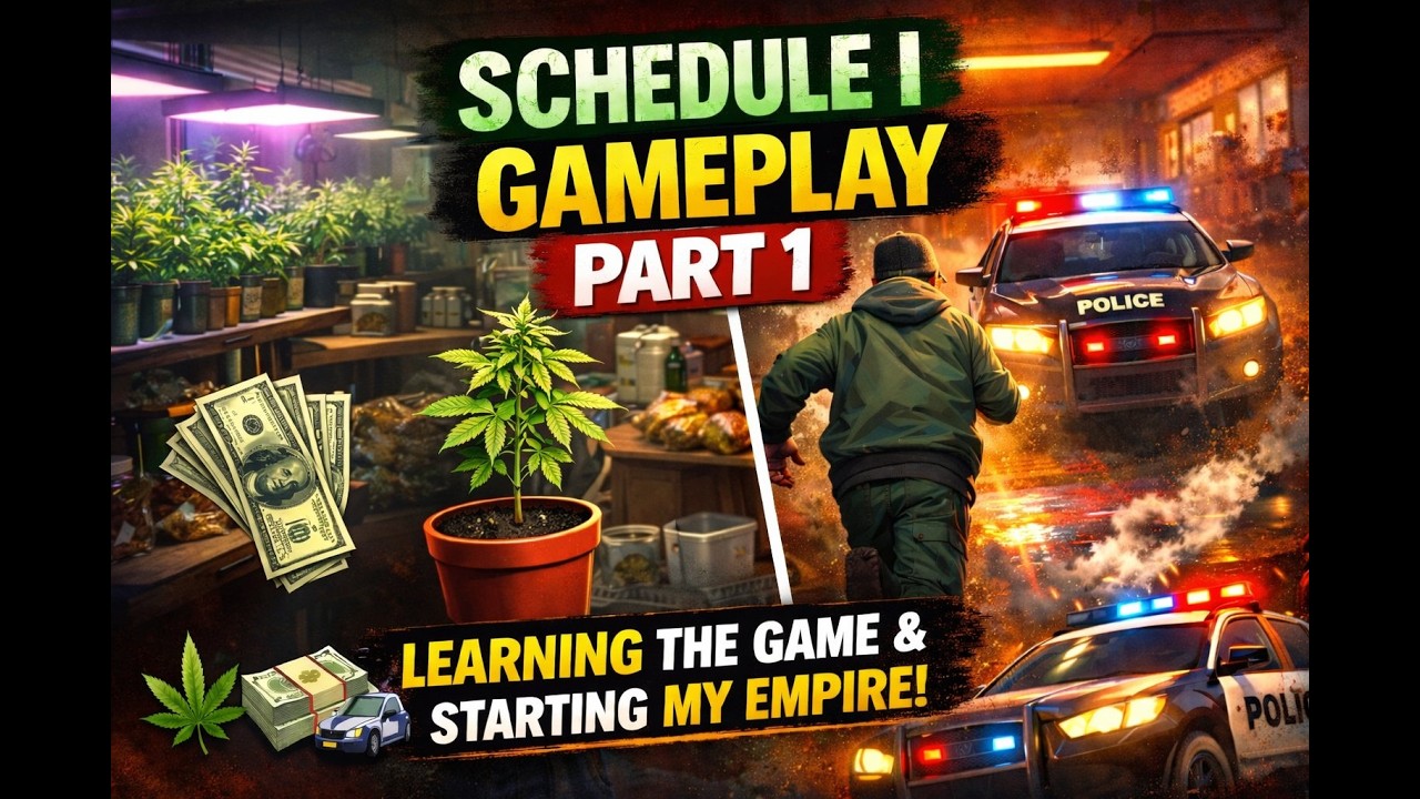 Schedule I Gameplay Part 1 – Starting My Illegal Empire!