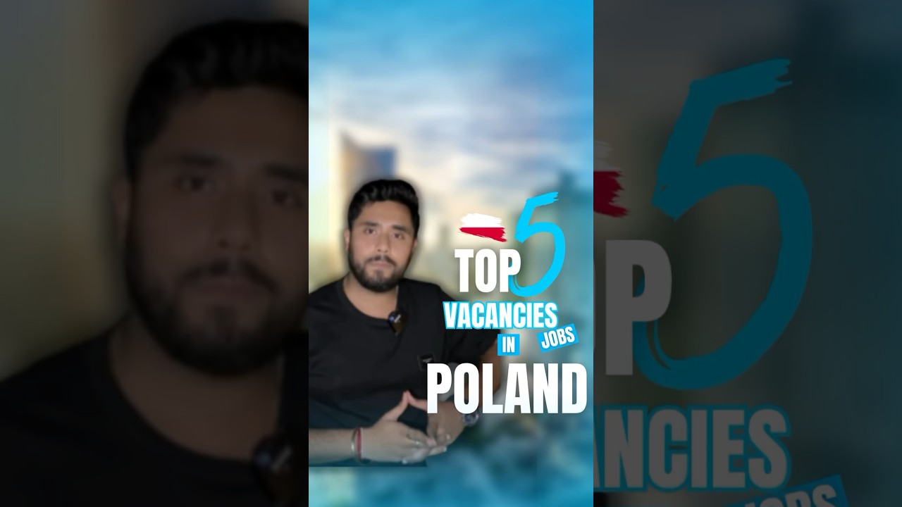 5 лучших вакансий в Польше! Подайте заявку сейчас🇵🇱#Иммиграция