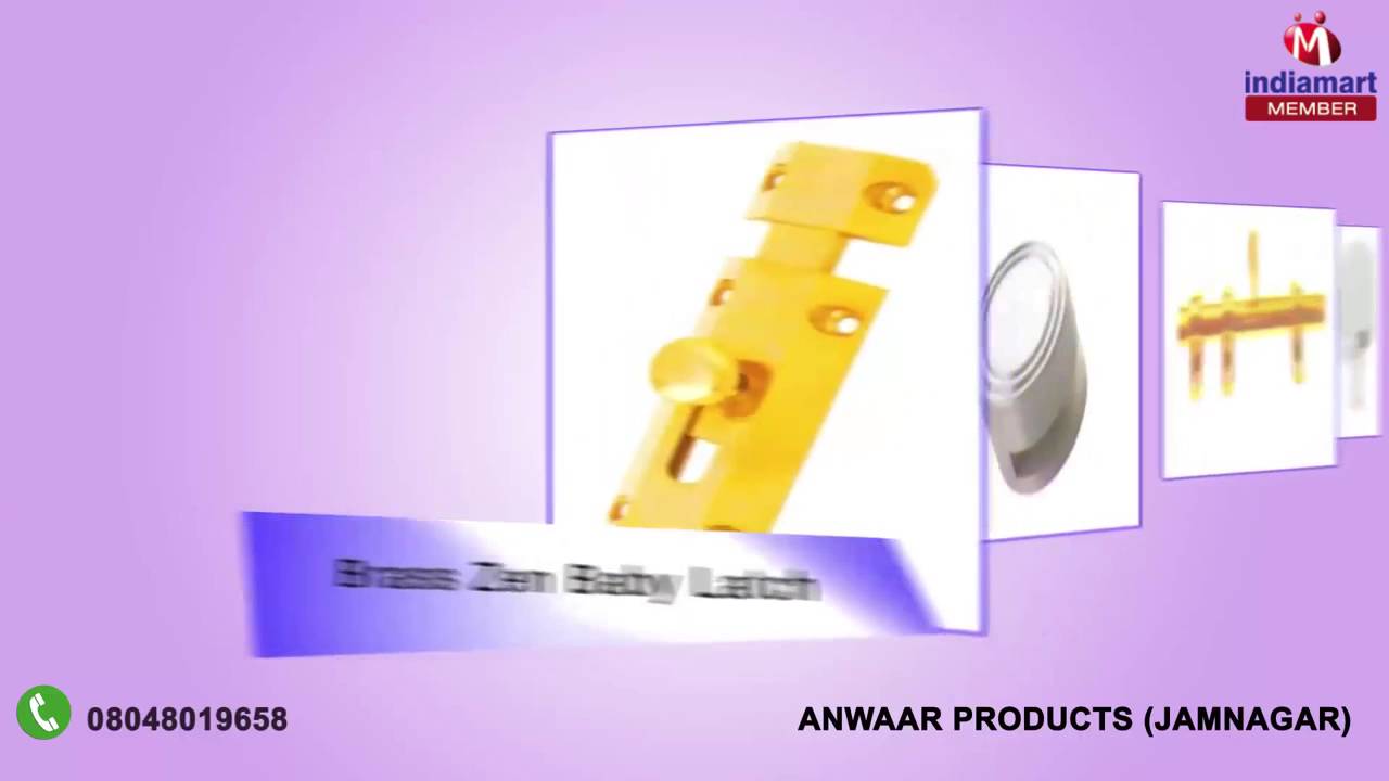 Brass Hinges And Tower Bolt By Anwaar Products, Jamnagar