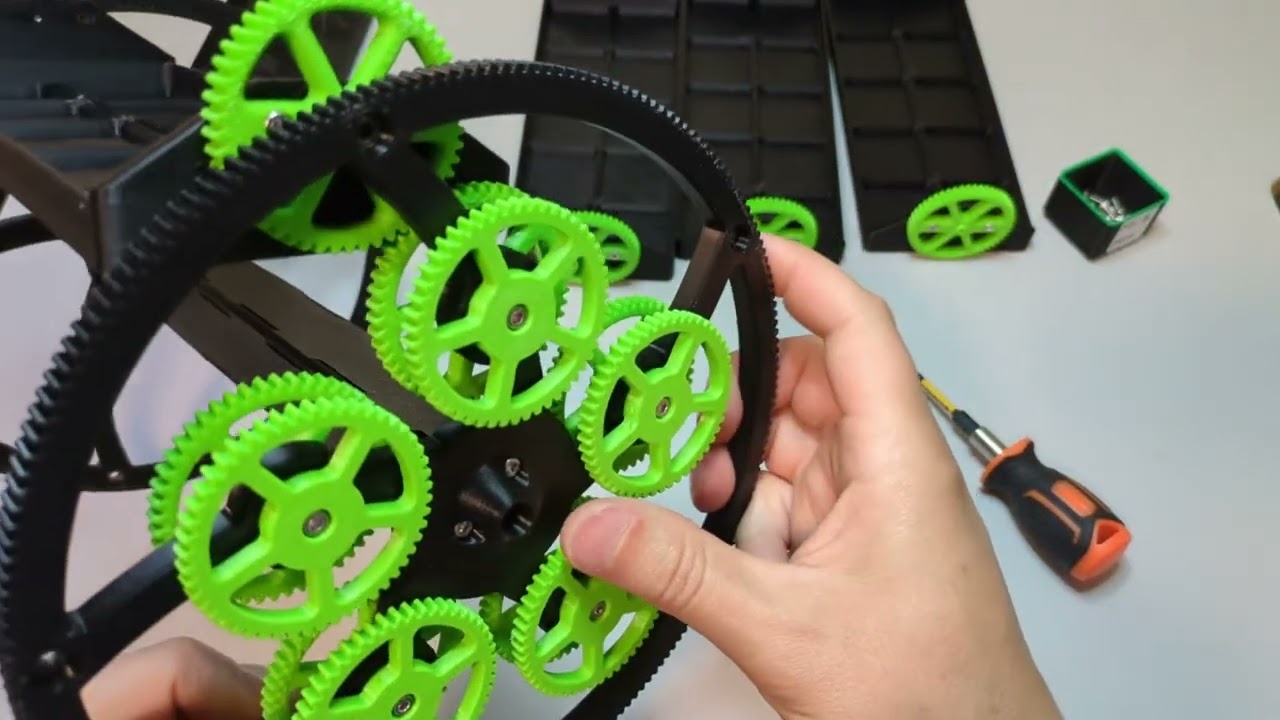 Geared Carousel Assembly Instructions