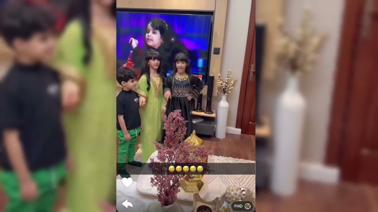 ردة فعل ناهي لما تشوف اعلانها في قناة السعيدة 😍😍😍😎😎