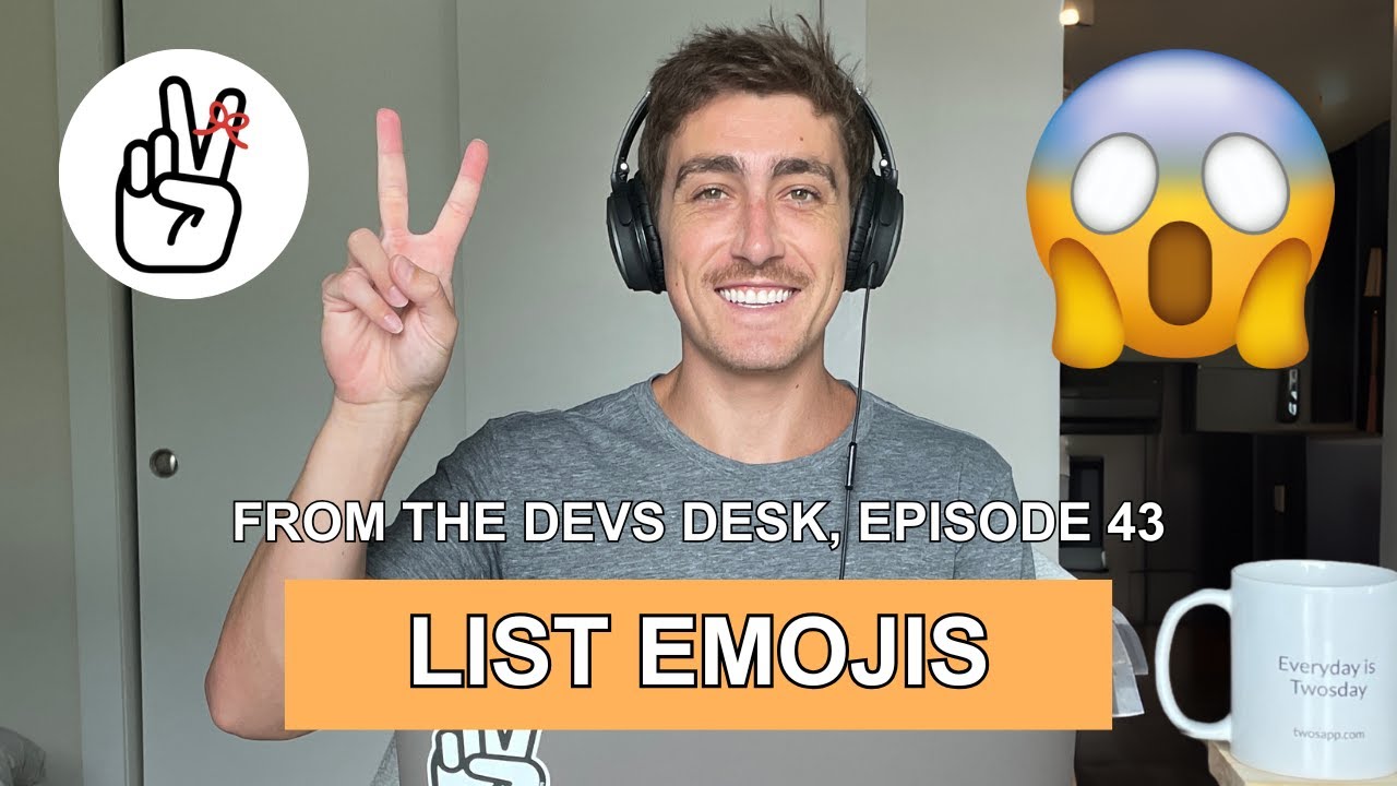 List Emojis for Mood Tracking While Journaling in Twos App