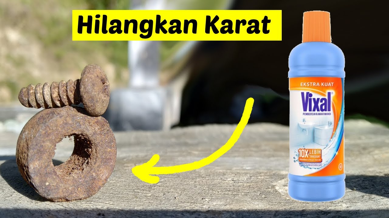 EXPERIMENT 🔥!!!,,, Hilangkan Karat pada Baut, Mur Baut ! | Part 2