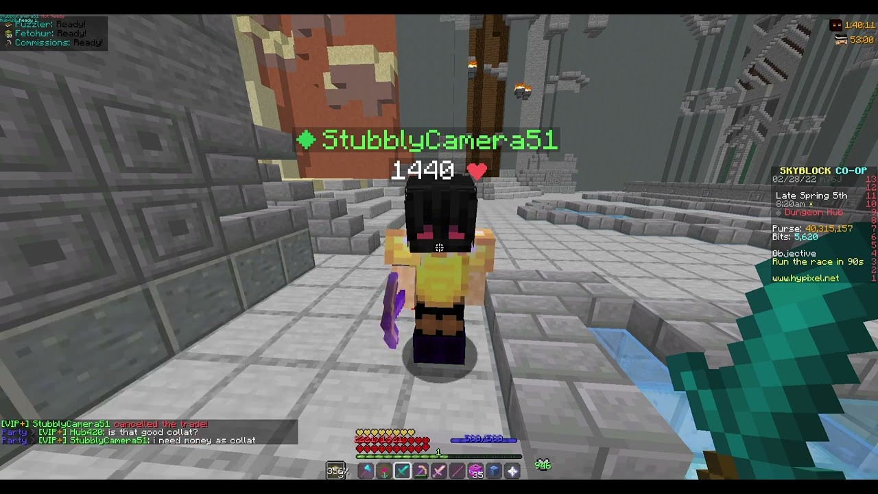 The Dumbest Scammer EVER in (Hypixel Skyblock) 2