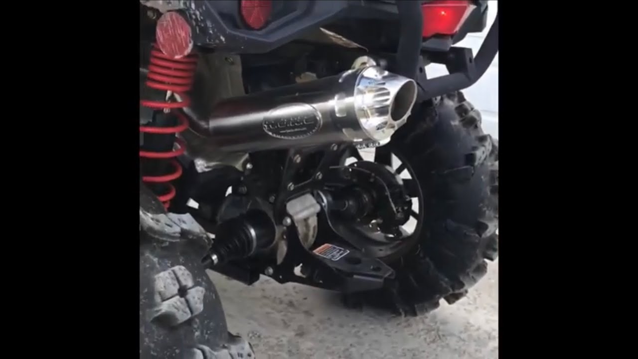 Canam outlander 570 XMR RJWC slip on exhaust