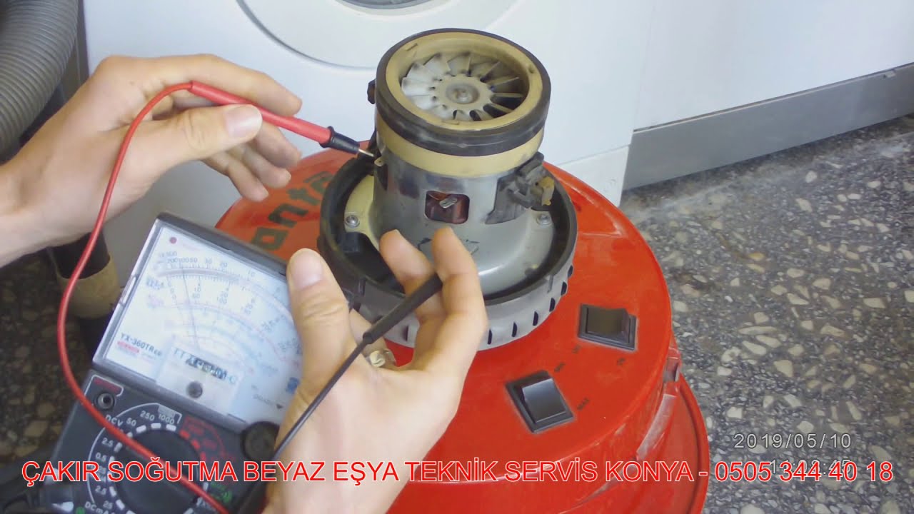 Elektrik Süpürgesi Motor Çalışmıyor ( Kömür Degişimi ) Yanık Motor ?- Sesli Bilgiler TR - Teknik
