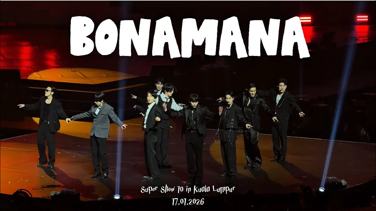 【4K】260117 SUPER JUNIOR 슈퍼주니어  《Bonamana》 Super Show 10 in Kuala Lumpur