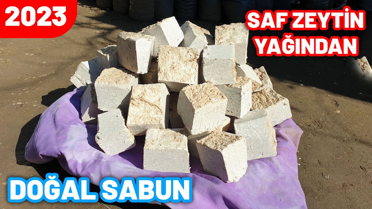 SAF ZEYTİN YAĞINDAN DOĞAL SABUN NASIL YAPILIR ✅ A'dan Z'ye TÜM DETAYLARIYLA 💯 EVDE SABUN YAPIMI