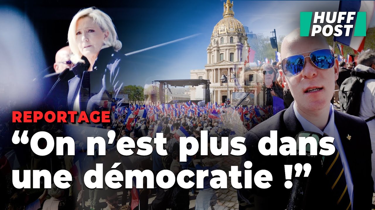 Au meeting de Marine Le Pen, le soutien sans limite de ses partisans
