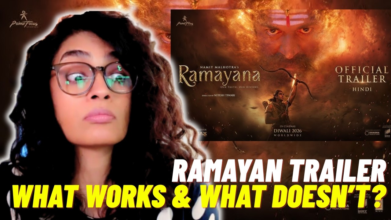 RAMAYAN TRAILER - REACTION! || RANBIR KAPOOR, YASH, SAI PALLAVI. ARUN GOVIL, NAMIT MALHOTRA