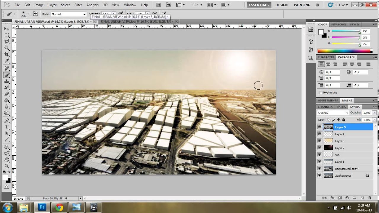 Quick Post Production Rendering In Photoshop
