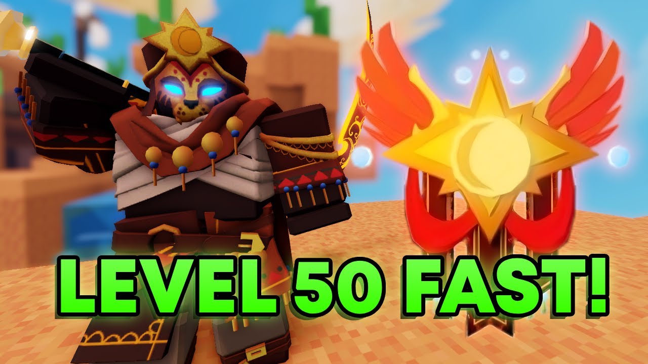 The FASTEST Way To Get LEVEL 50 In Season 13 Roblox Bedwars...